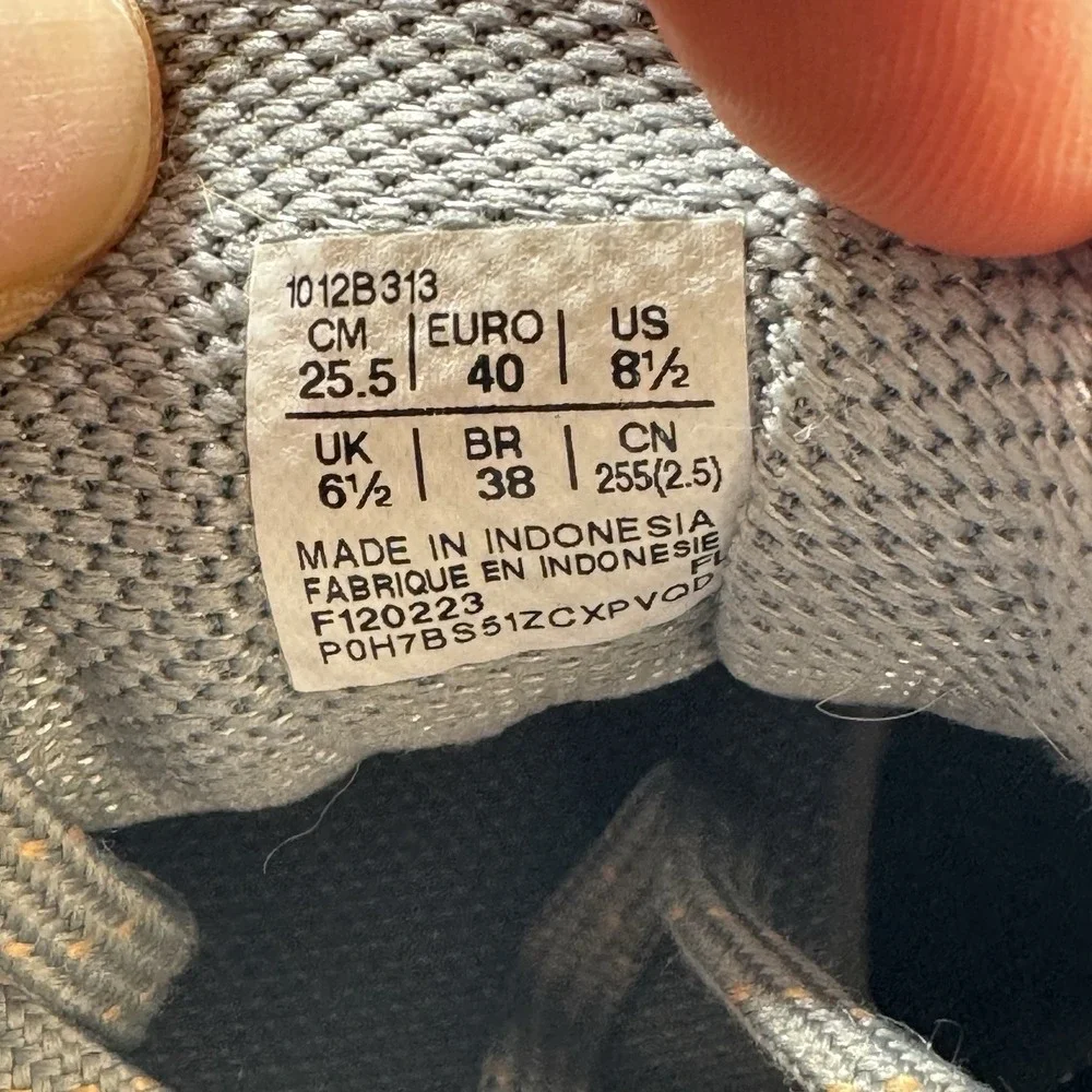 Asics Gel Venture 9 1012B313 Gray Running‎ Shoes Sneakers Women's Size 8.5